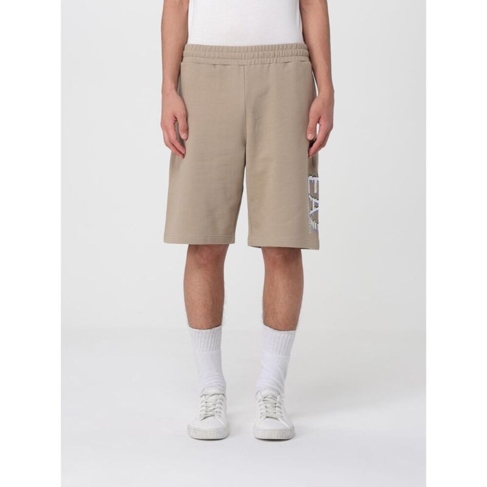 Ea7 Men Cotton Jogging Shorts Ea7